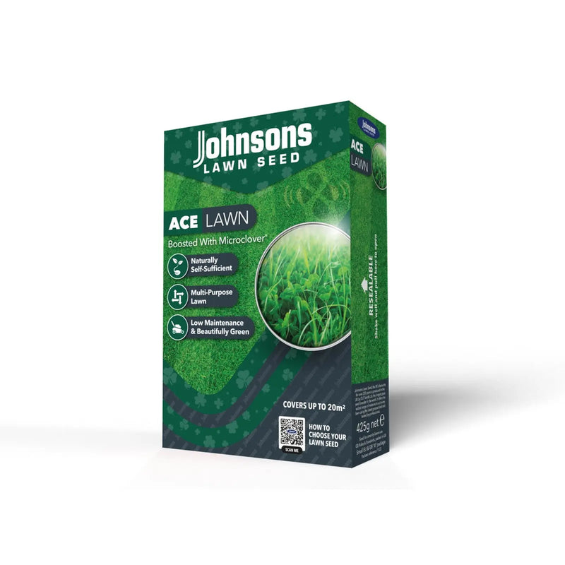 Johnsons Ace Lawn Grass Seed 425g