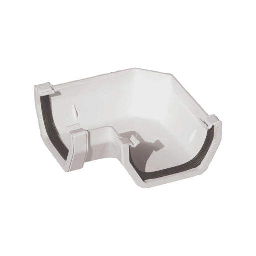 Kayflow Rainwater 90° Square Angle White 112mm