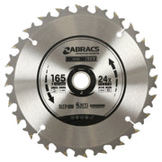 Abracs Circular Saw Blade 165mm x 20mm x 24t