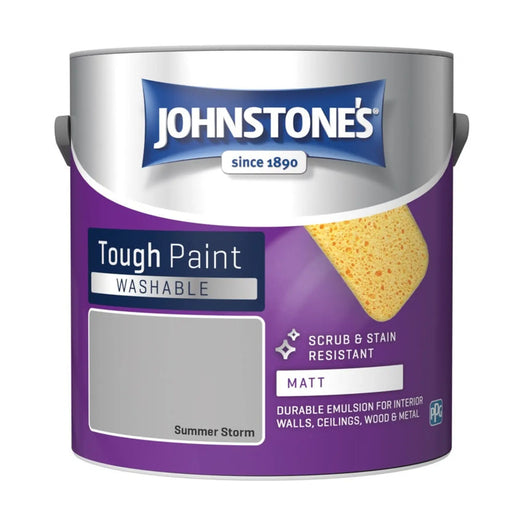 Johnstone's Washable Matt 2.5L Summer Storm