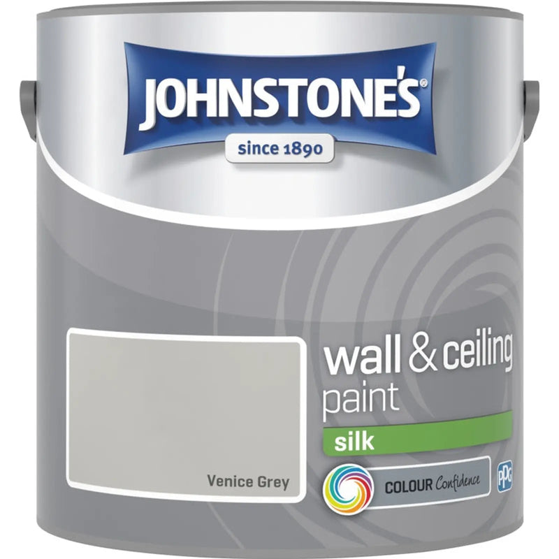Johnstone's Wall & Ceiling Silk 2.5L Venice Grey