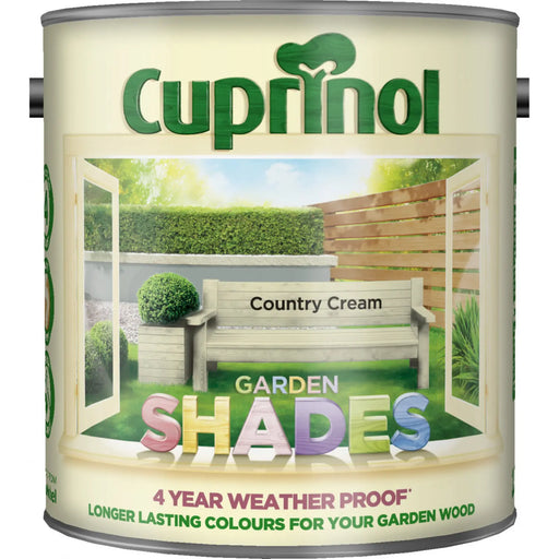 Cuprinol Garden Shades 2.5L Country Cream