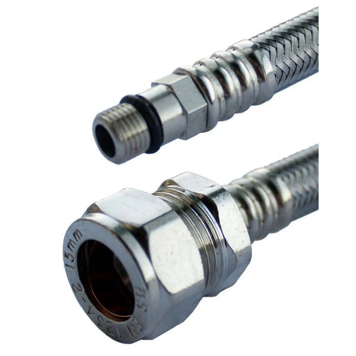 Oracstar Flexible Tap Connector - Pair 15mm x 10mm x 30cm