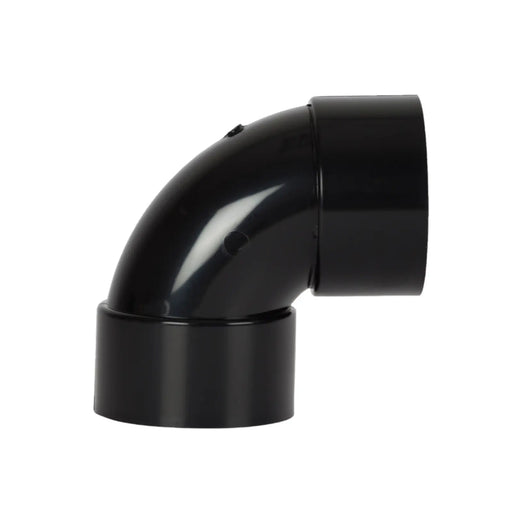Davant Solvent Weld Swept Bend 92.5° Black 32mm