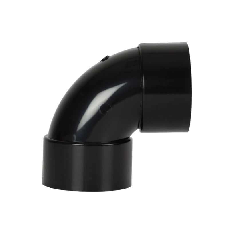 Davant Solvent Weld Swept Bend 92.5° Black 32mm