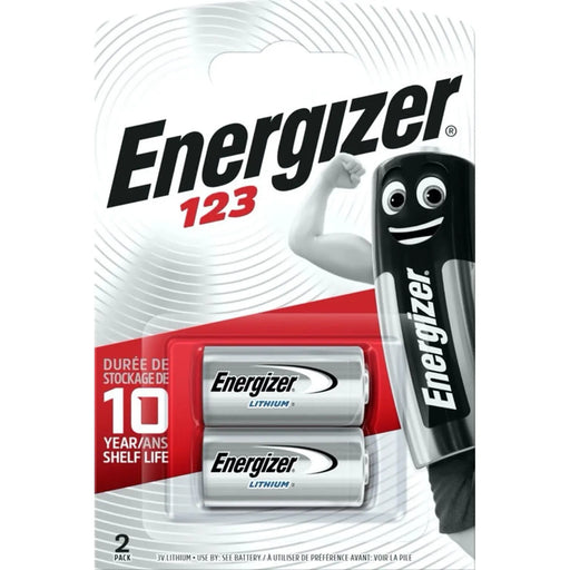 Energizer Lithium CR123 Battery Card 2