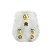Securlec 5A, 3 Pin Plug White