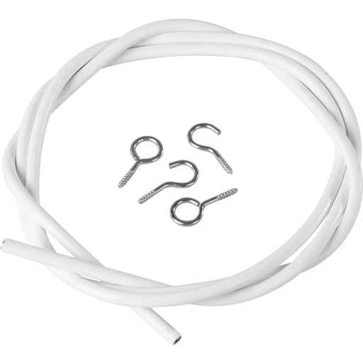 Woodside Net Wire White 150cm