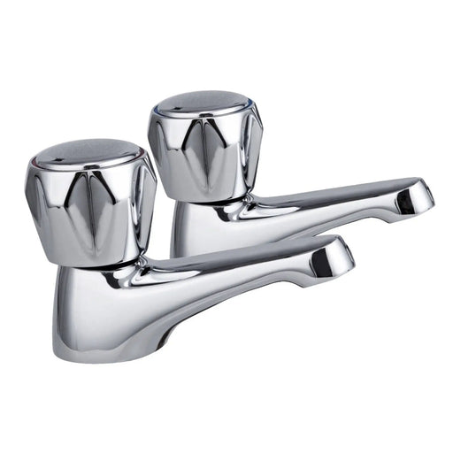 SupaPlumb Jura Bath Taps H: 74mm D:119mm Diameter: 51mm