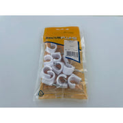 Securplumb Pipe Clips Nail In 15mm Pack 10