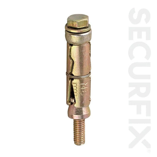Securfix Expansion Bolt Anchor M10X110mm 5 Pack