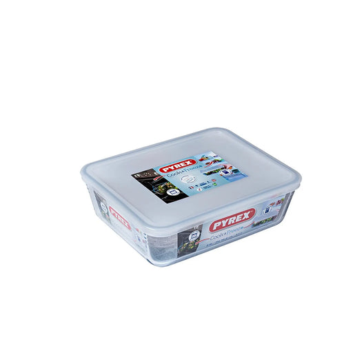 Pyrex Cook & Freeze Glass Dish with Lid 1.5L