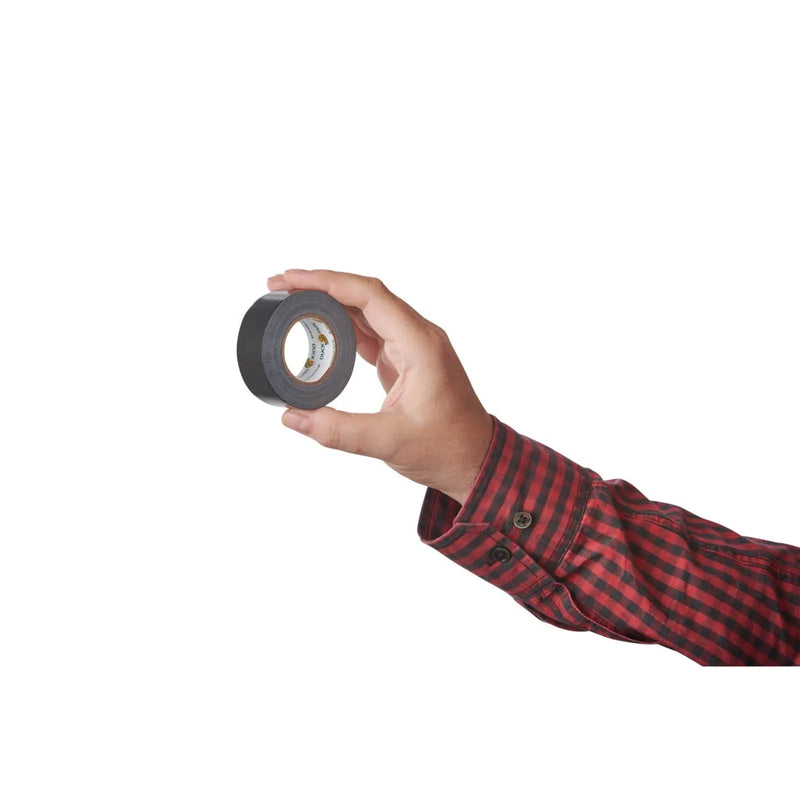 Duck Tape Black Mini Roll 25mm x 10m
