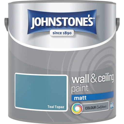 Johnstone's Wall & Ceiling Matt 2.5L Teal Topaz