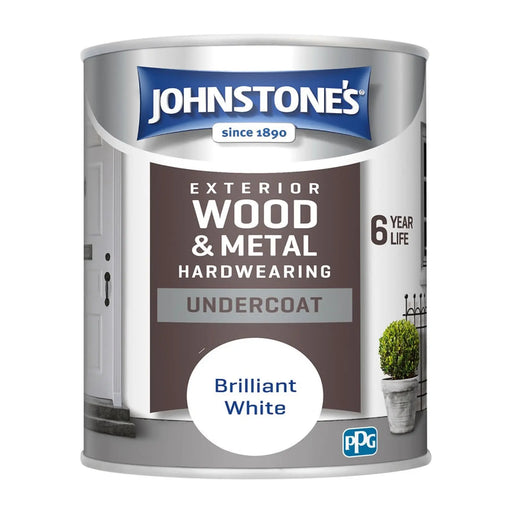 Johnstone's Exterior Undercoat 750ml White