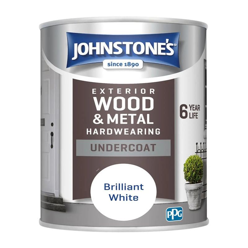 Johnstone's Exterior Undercoat 750ml White