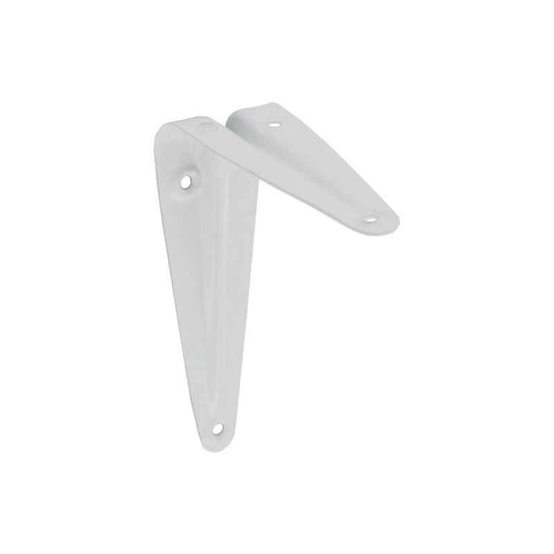 Smiths Ironmongery London Pattern Shelf Bracket 9 x 7" (225 x 175mm) White, Pack 20