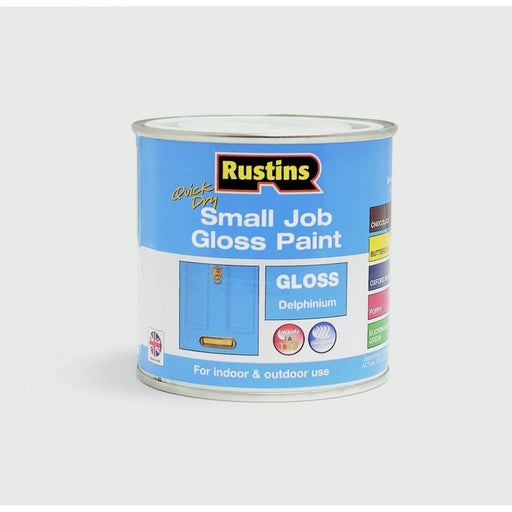 Rustins Quick Dry Small Job Gloss 250ml Delphinium