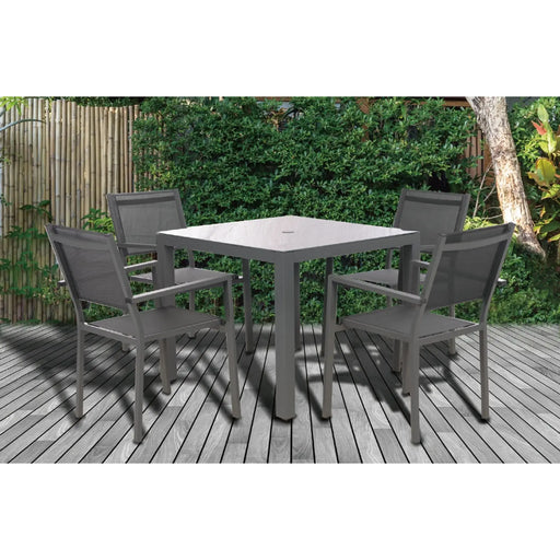 Pagoda Palma Stacking Set 4 Seat