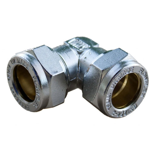 Oracstar Compression Elbow 15mm x 15mm Chrome