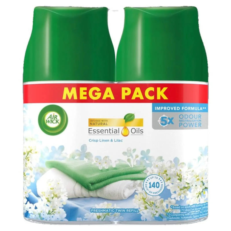 Airwick Max Freshmatic Duo Refill Linen