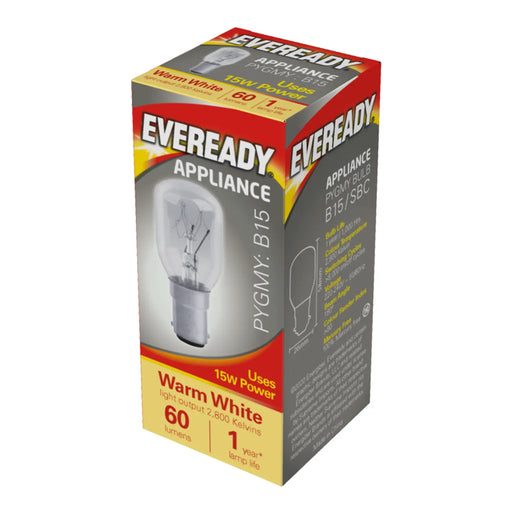 Eveready Pygmy 15W SBC Clear Pack 10