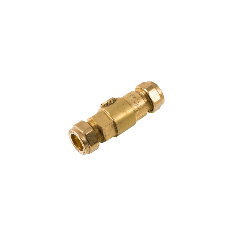 Securplumb WRAS CXC Double Check Valve DZR 15mm