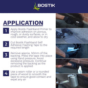 Bostik Flashband Original with Primer 3.75m x 75mm