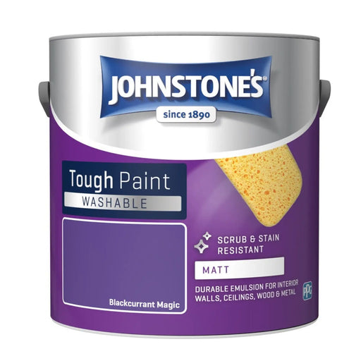 Johnstone's Washable Matt 2.5L Blackcurrant Magic