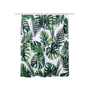 Croydex Shower Curtain 1800mm Green Botanical