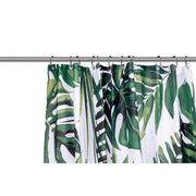 Croydex Shower Curtain 1800mm Green Botanical