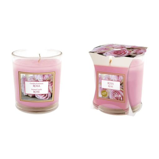 Price's Candles Medium Candle Jar Rose