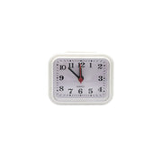 Basiks Mini Alarm Clock White