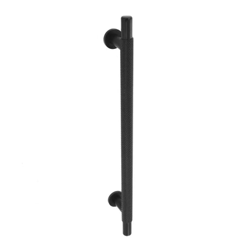 Smiths Architectural Cross Knurled Handle 192mm Matt Black