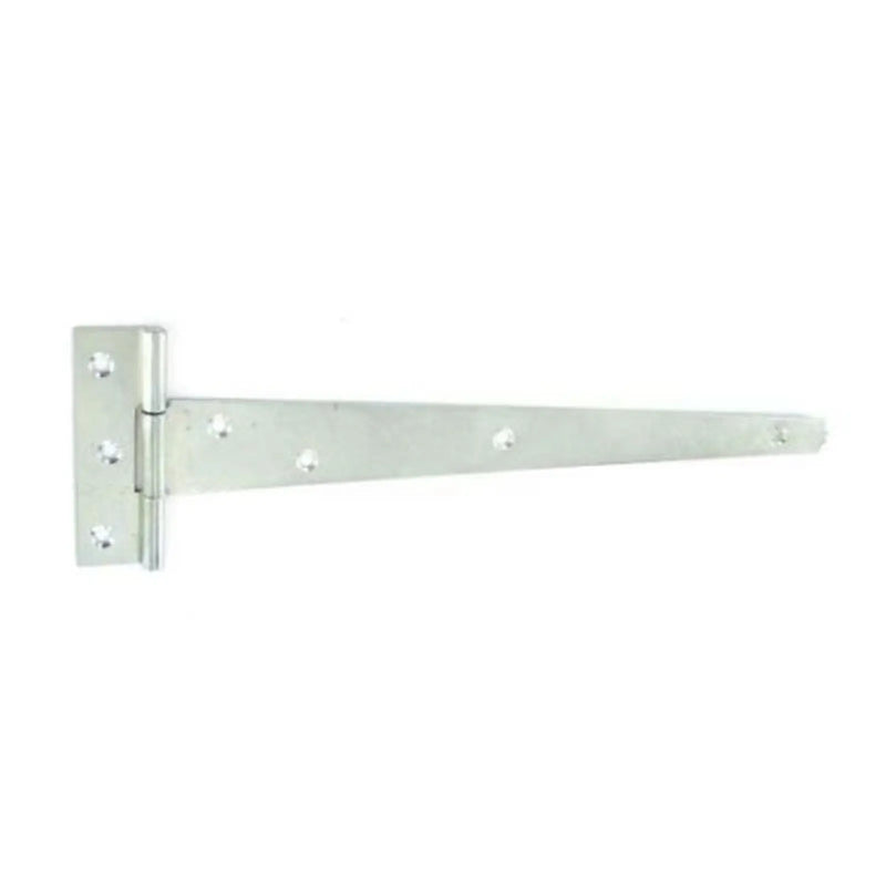 Securit Tee Hinges Light Zinc plated 250mm 10" Pack 2