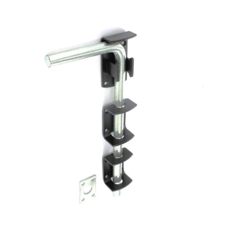 Securit Garage Door Bolt Black 300mm