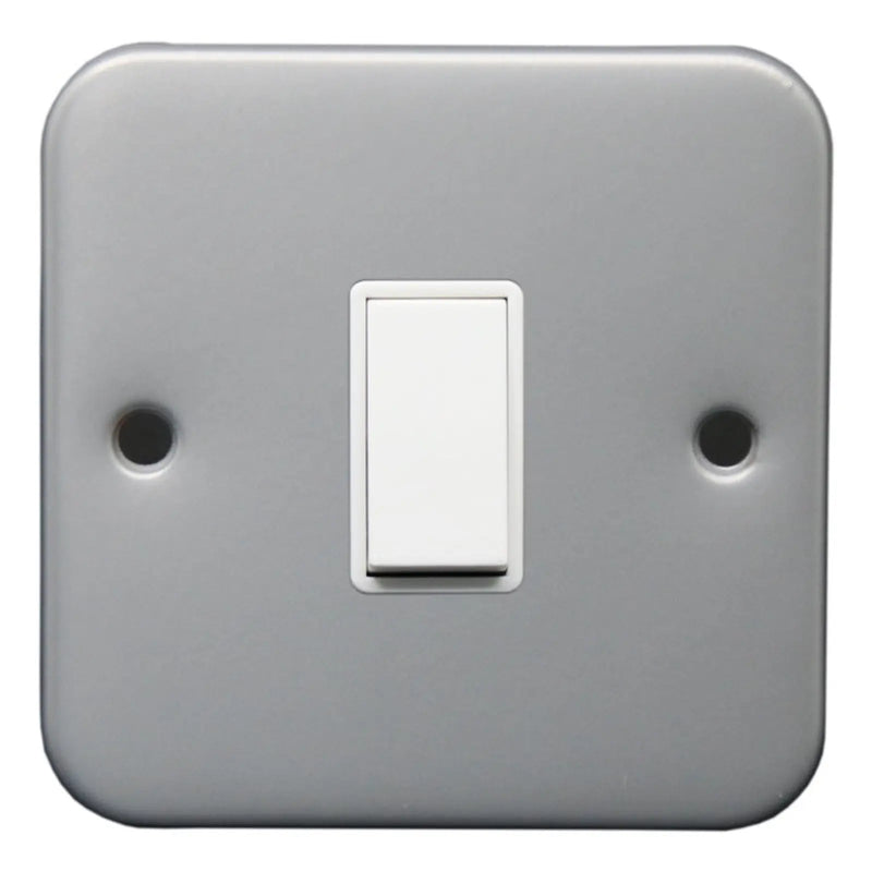 Securlec Metal Clad 1 Gang 2 Way Switch