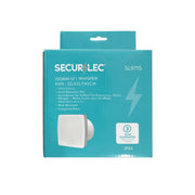 Securlec Whisper Fan Glass Fascia 100mm 4"