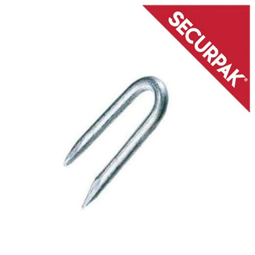 Securpak Zinc Plated Netting Staples 100g 32mm