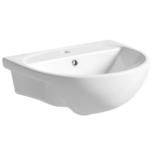 SP Cloakroom Collection Semi Recessed Basin 515mm W: 515mm D: 430mm