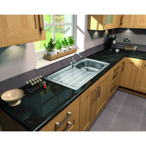 SupaPlumb Reversible Drainer Sink 1 Tap