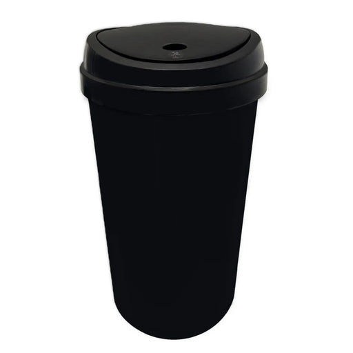 TML Touch Top Bin Black 50L