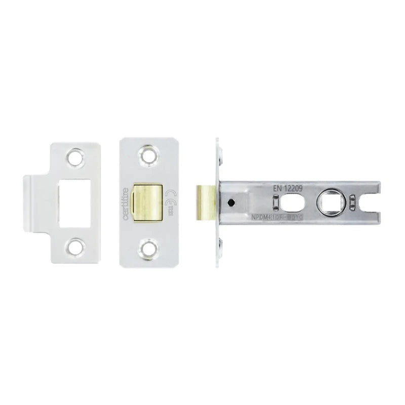 Smiths Architectural Tubular Bolt Thru Latch FD CP 76mm