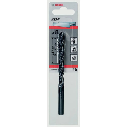 Bosch HSS Twist Point TEQ Drill Bit 8mm