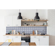 Stax d-c-fix® Self Adhesive Wall Tile Jamila Blue 15cm x 15cm / Pack Of 6