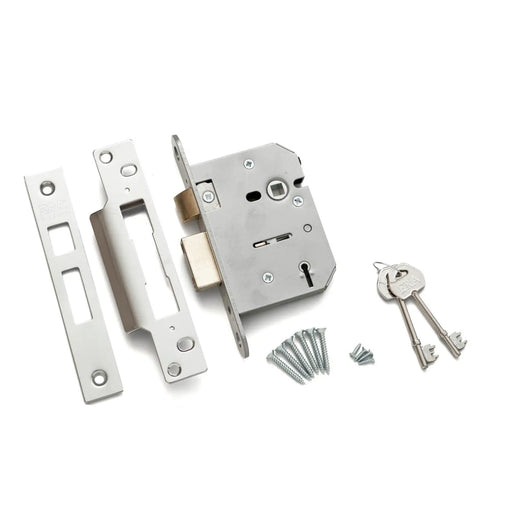 Era Viscount Mortice Sashlock Chrome 76mm