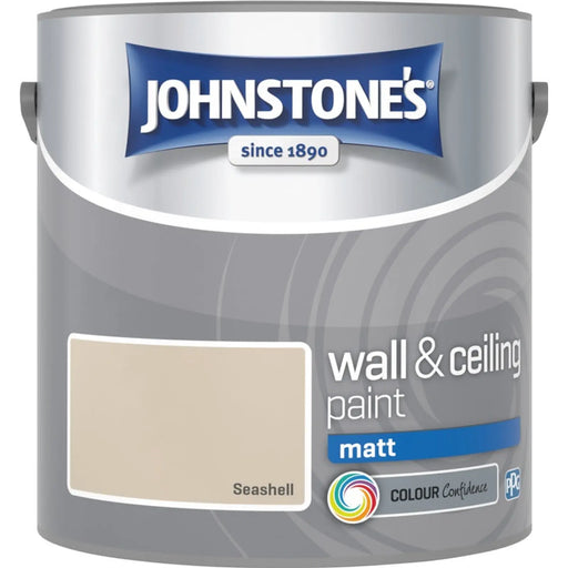 Johnstone's Wall & Ceiling Matt 2.5L Seashell
