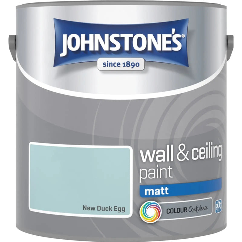 Johnstone's Wall & Ceiling Matt 2.5L New Duck Egg