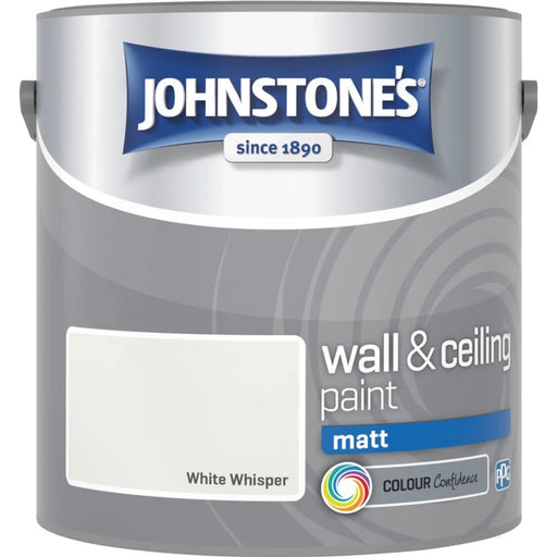 Johnstone's Wall & Ceiling Matt 2.5L White Whisper