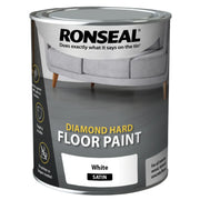 Ronseal Diamond Hard Floor Paint 750ml White